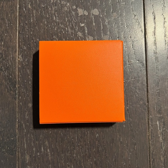 Hermes small empty box jewelry case decoration storage orange - Picture 3 of 9